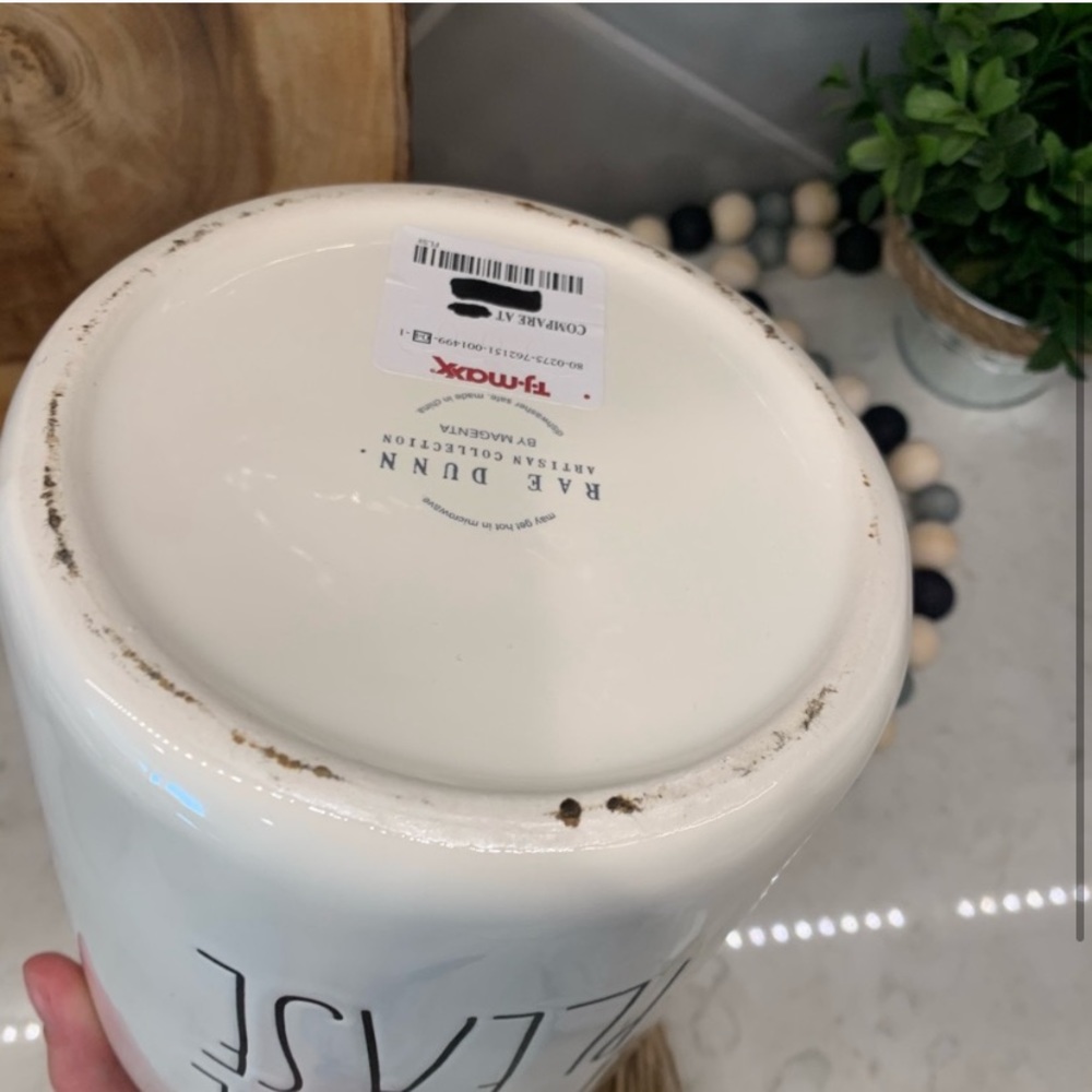 Rae Dunn by Magenta MORE PLEASE Large Canister - Picture 3 of 3